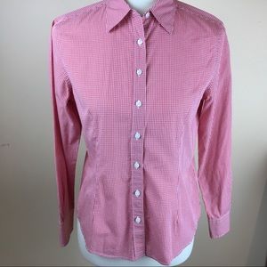 Brooks Brothers shirt. 346 Red gingham. 6P